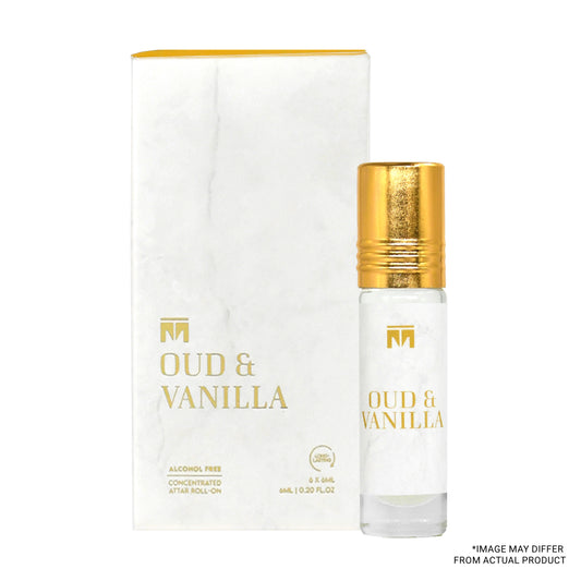 Oud & Vanilla – Attar Roll-On – 6ml